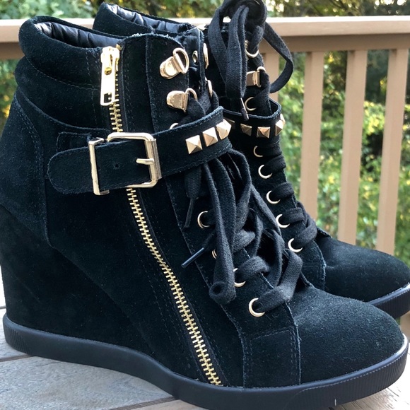 Steve Madden Shoes - Steve Madden Wedge Sneaker-Size 10